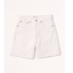 Abercrombie Curve Love High Rise Dad shorts